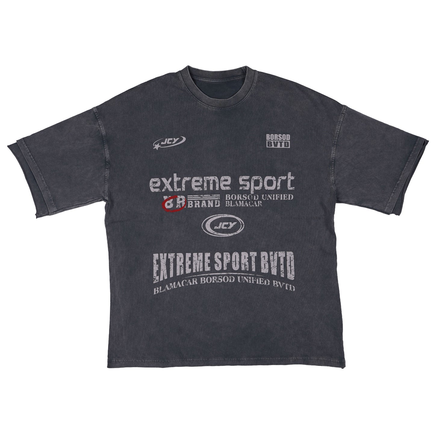 JJ Extreme Sport Gri T-Shirt