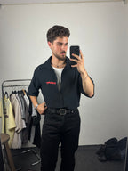 Pray Baskılı Oversize Gömlek