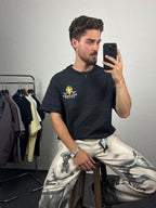 Siyah Paris-France Oversize T-shirt