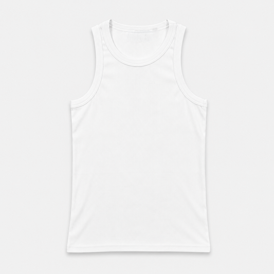Basic Tank Top Beyaz Atlet