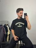 Siyah Champıons Crew Boxy Fit T-shirt