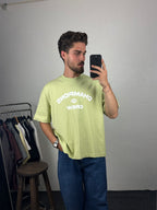 Fıstık Yeşil Champions Crew Boxy Fit T-shirt