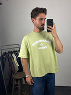 Fıstık Yeşil Champions Crew Boxy Fit T-shirt
