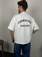 Beyaz Character Analysıs Boxy Fit T-shirt