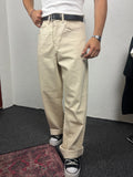 Bej Baggy Pantolon