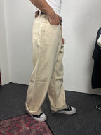 Bej Baggy Pantolon