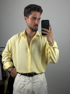 Sarı Basic Gömlek