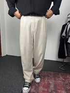 Taş Keten Baggy Pantolon
