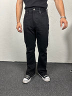Siyah Flare Paça Pantolon