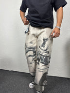 Baskılı Baggy Pantolon