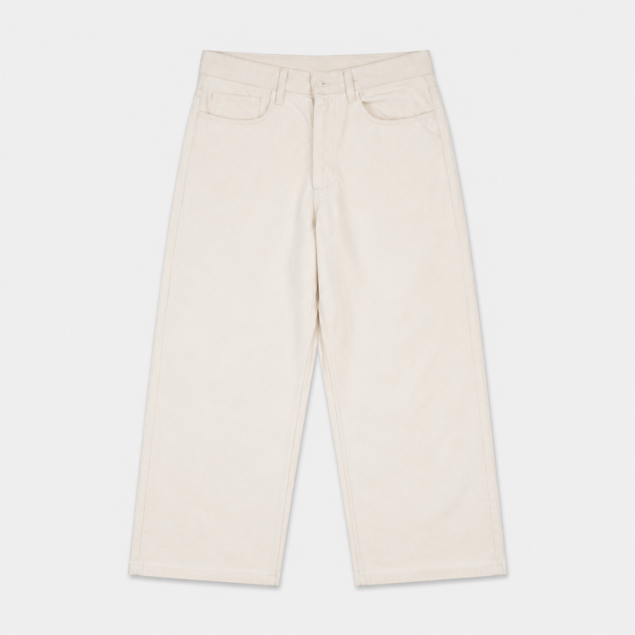Bej Baggy Denim